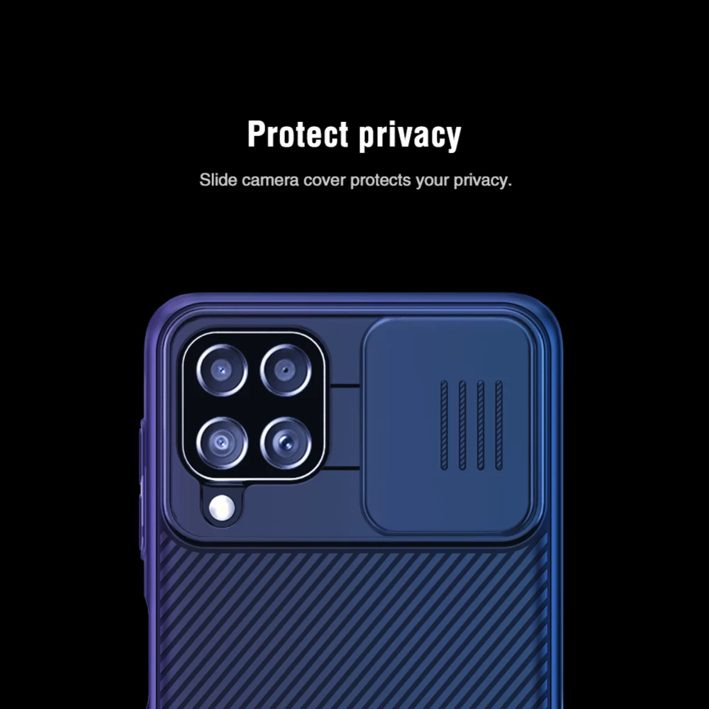 Samsung Galaxy A22 4G vāciņš melns Nillkin CamShield 