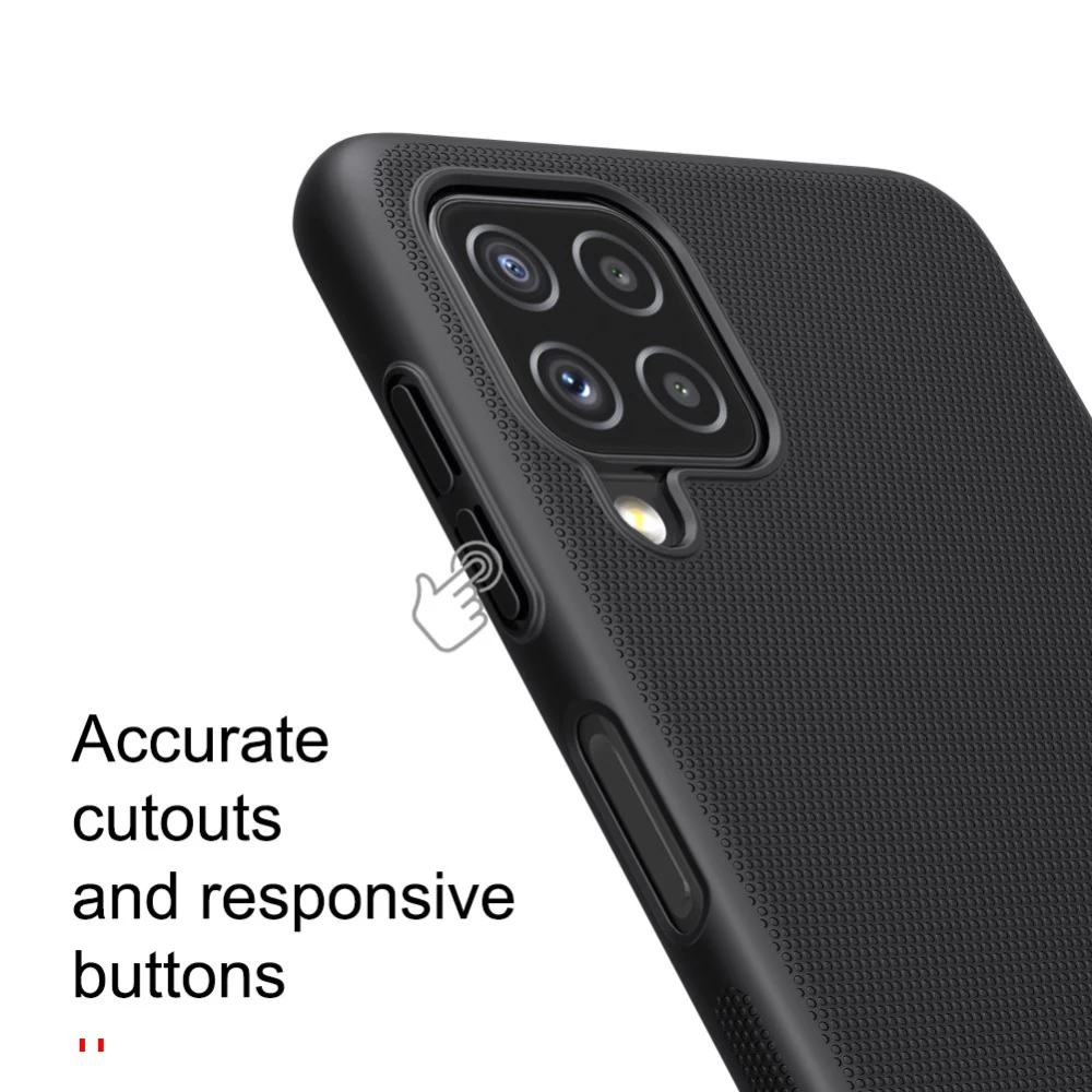 Samsung Galaxy A22 4G vāciņš zils Nillkin Super Frosted Shield