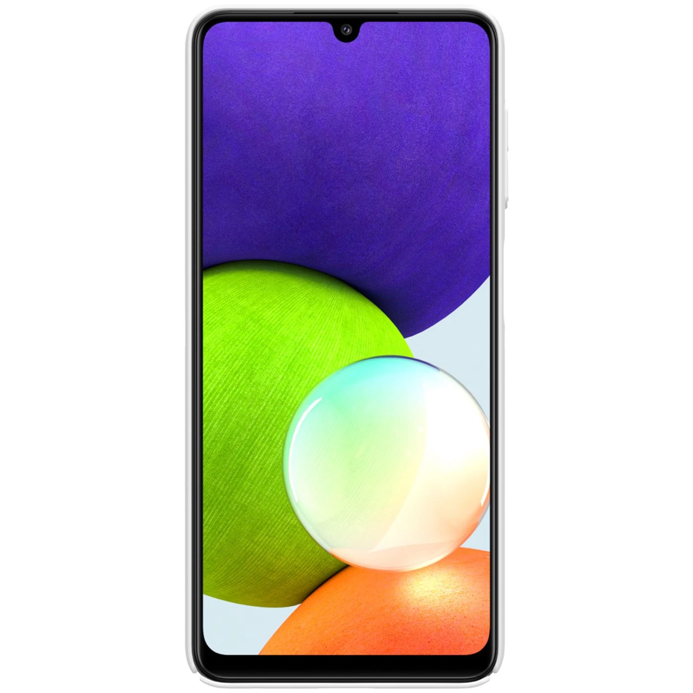 Samsung Galaxy A22 4G vāciņš balts Nillkin Super Frosted Shield