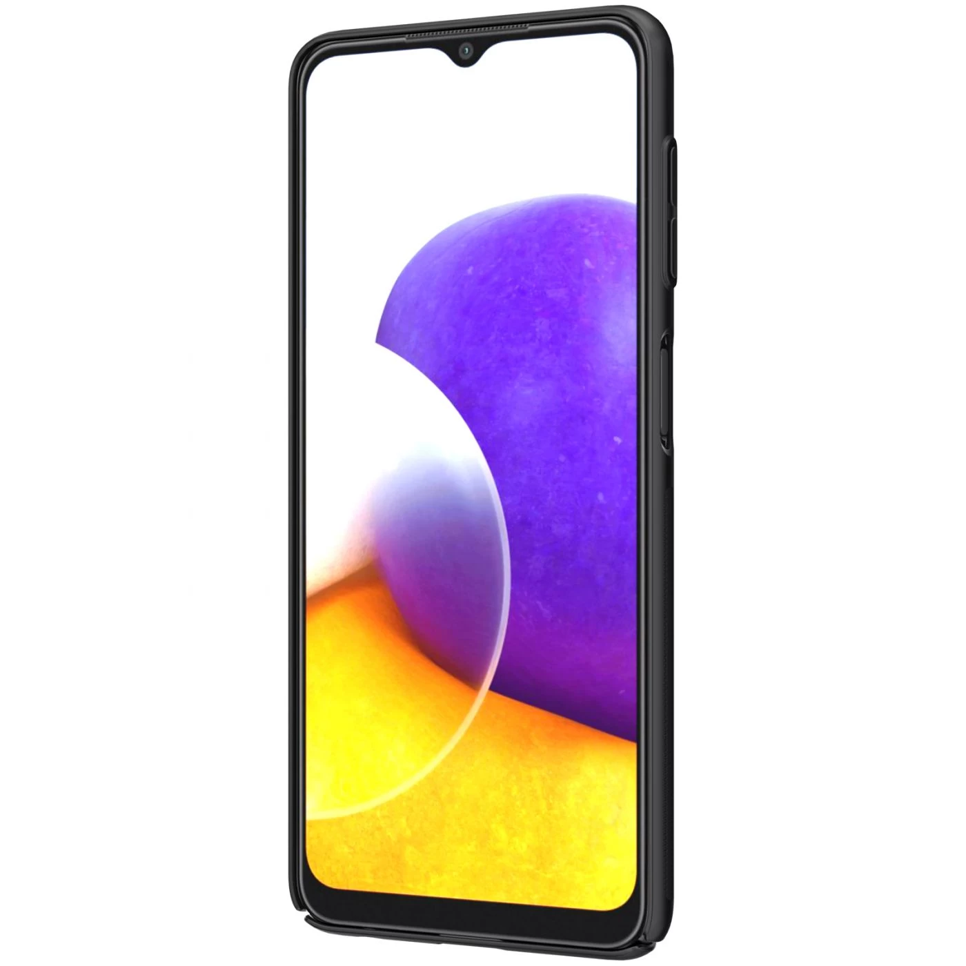 Samsung Galaxy A22 4G vāciņš melns Nillkin CamShield