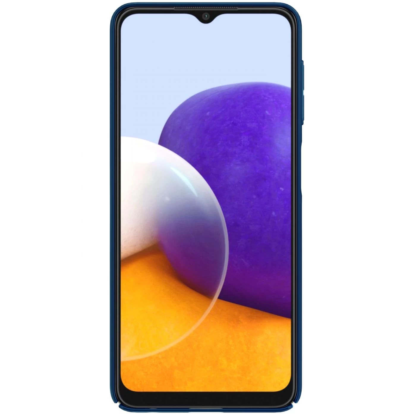 Samsung Galaxy A22 4G dėklas mėlyna Nillkin CamShield  4G/LTE