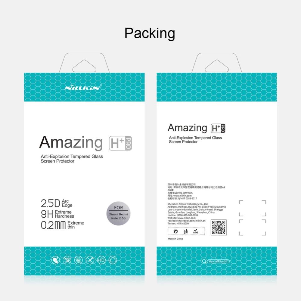 Xiaomi Poco M3 Pro aizsargstikls  Nillkin H+PRO