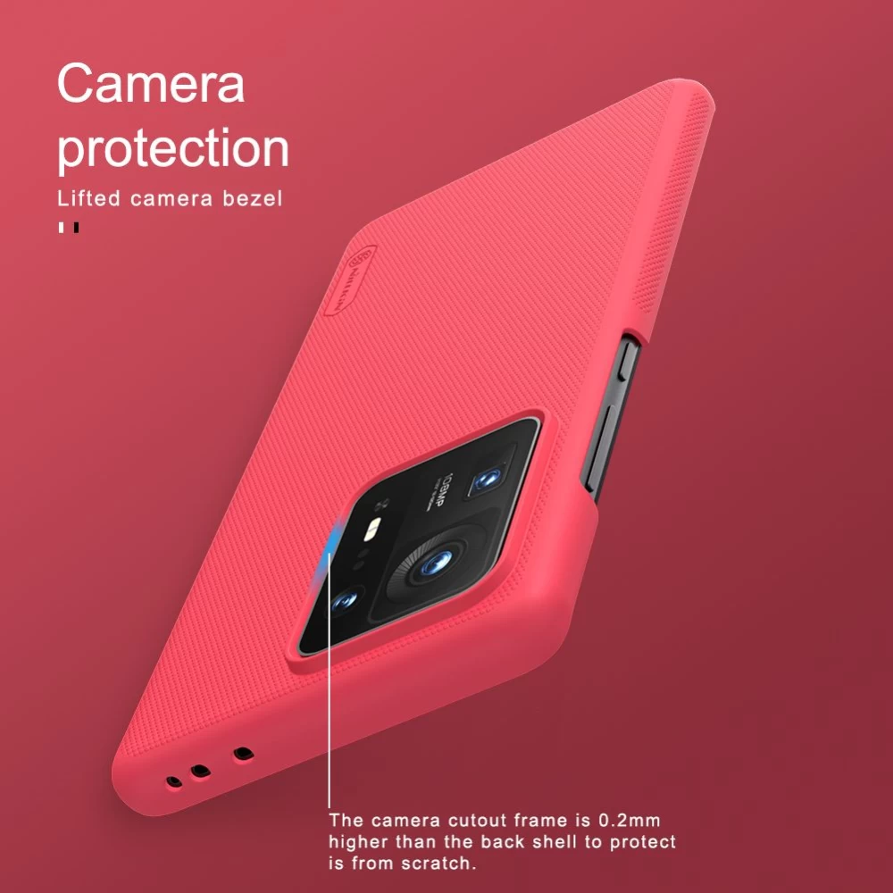 Xiaomi Mi Mix 4 vāciņš melns Nillkin Super Frosted Shield