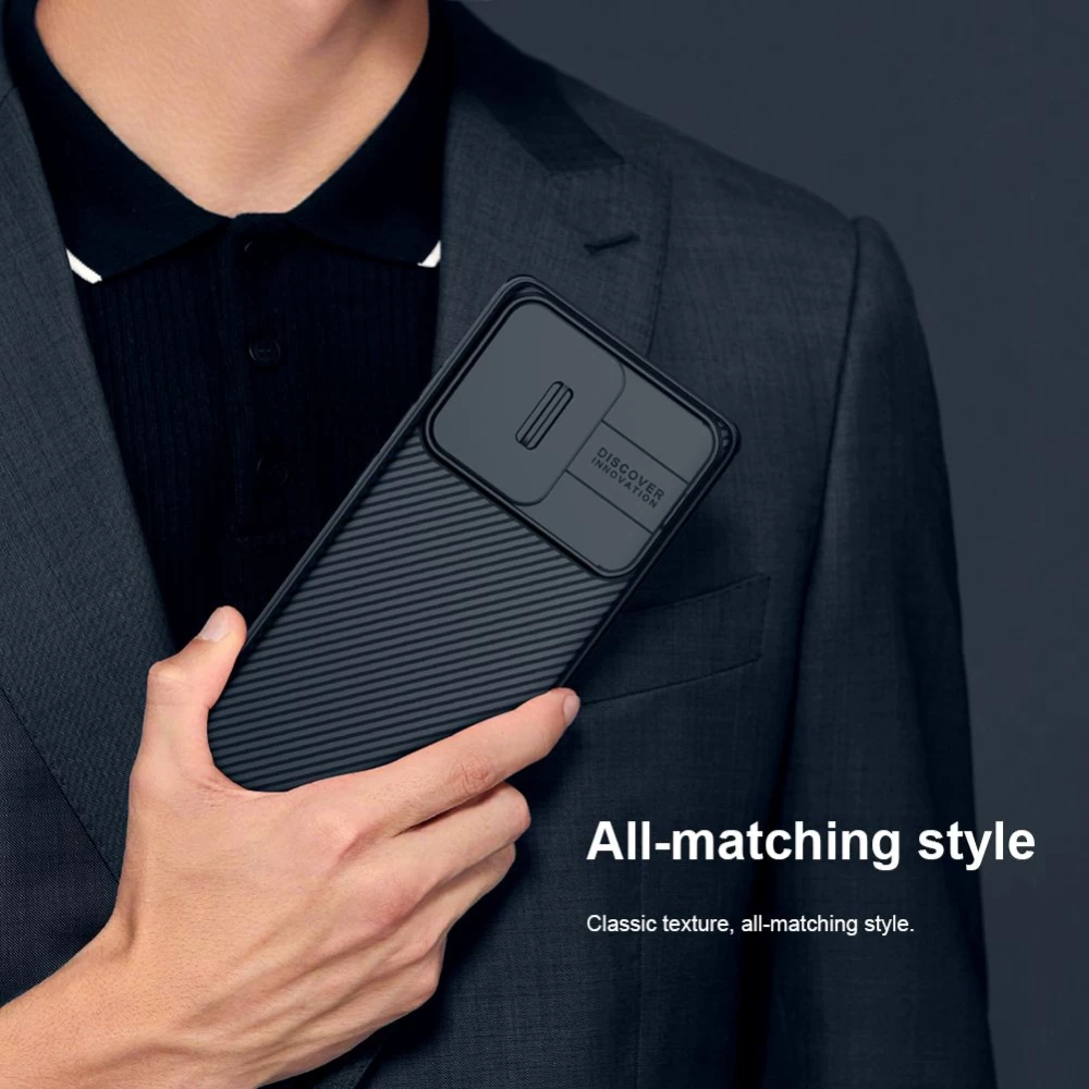 Xiaomi Mi Mix 4 vāciņš melns Nillkin CamShield PRO