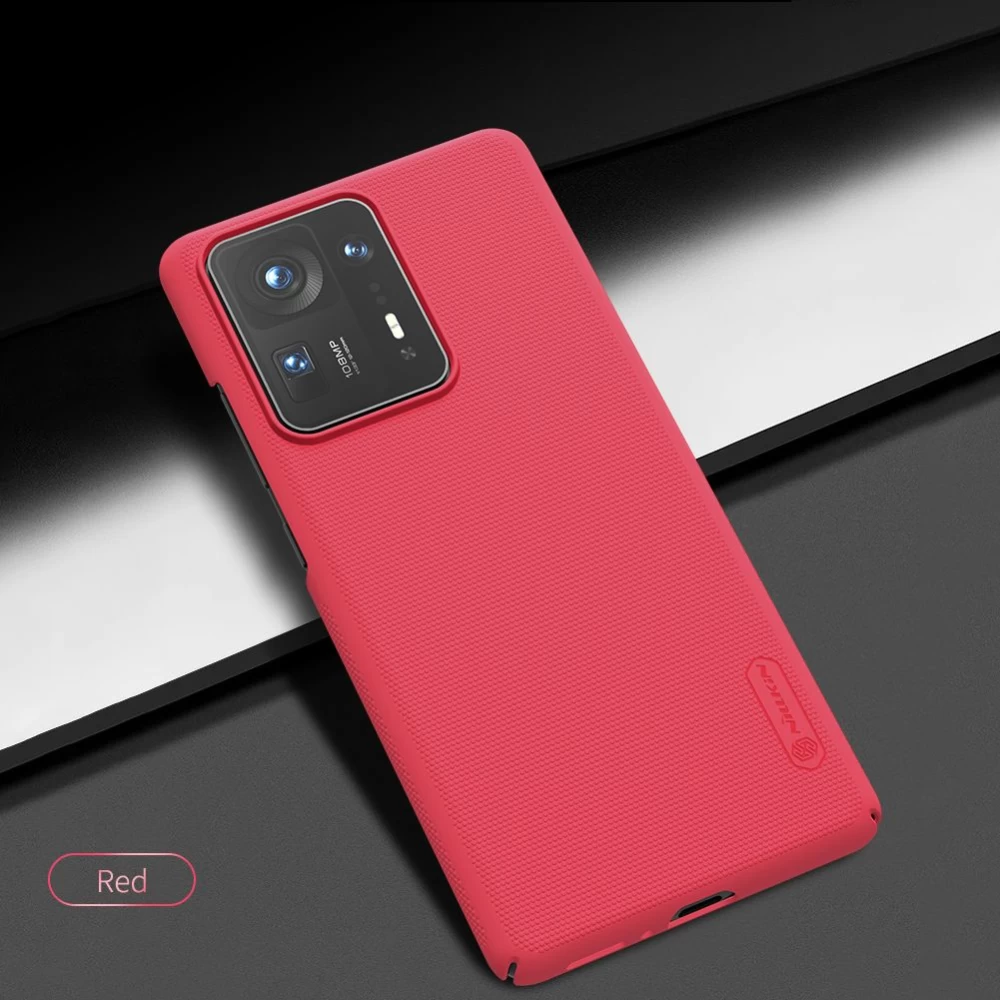 Xiaomi Mi Mix 4 skal röd Nillkin Super Frosted Shield