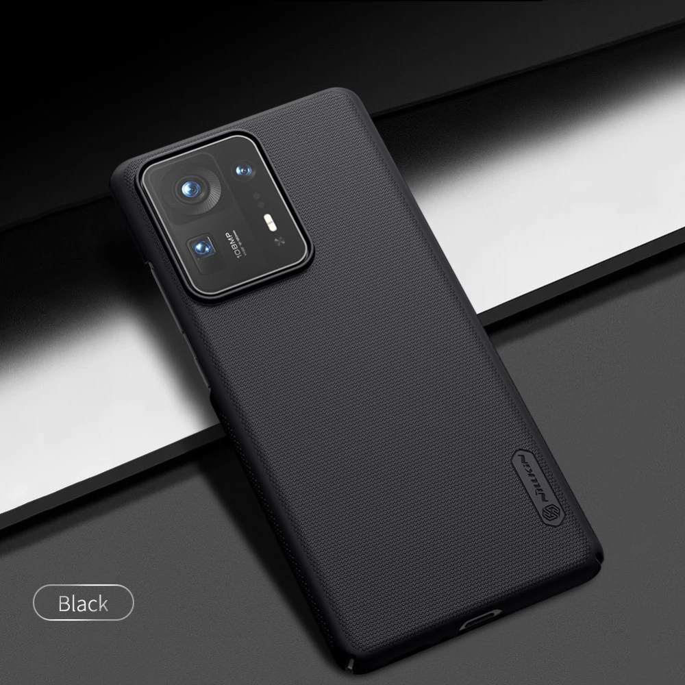Xiaomi Mi Mix 4 чехол синий Nillkin Super Frosted Shield