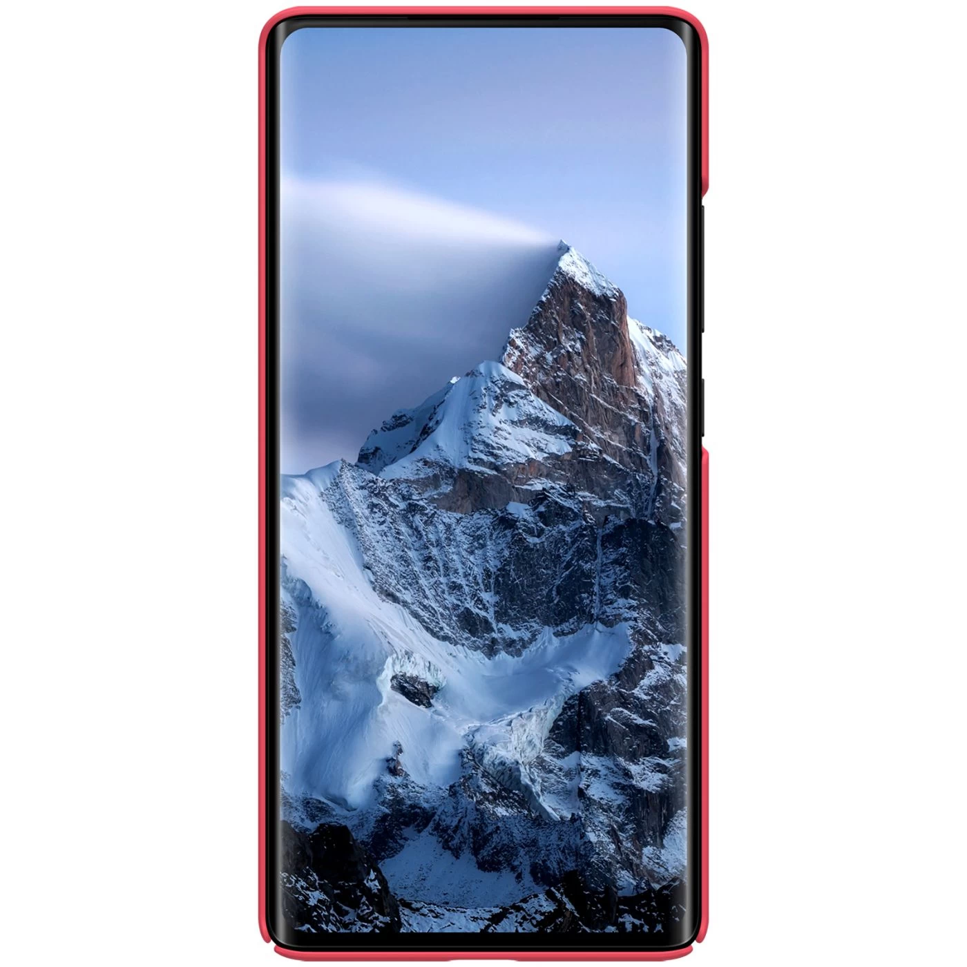 Xiaomi Mi Mix 4 skal röd Nillkin Super Frosted Shield