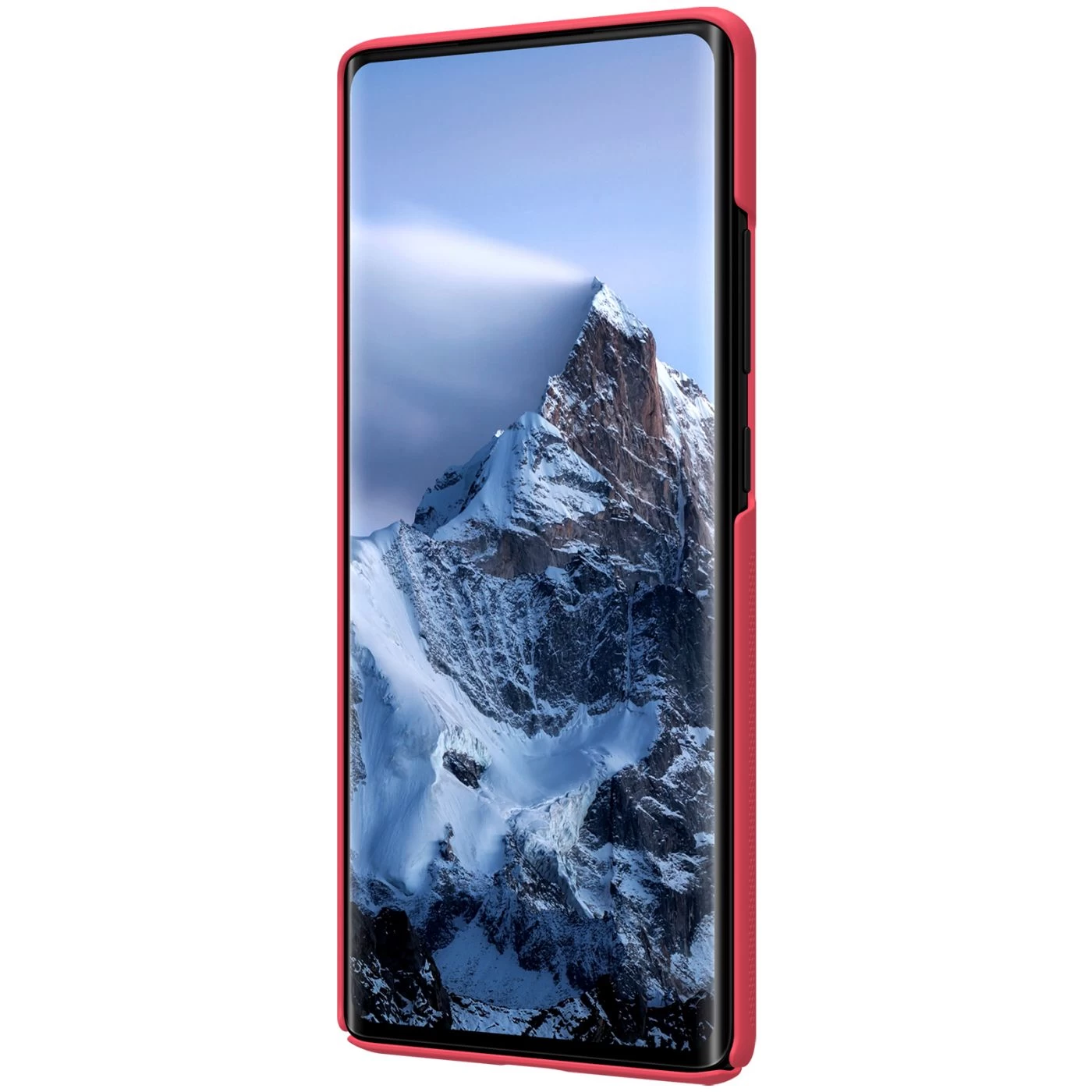 Xiaomi Mi Mix 4 skal röd Nillkin Super Frosted Shield