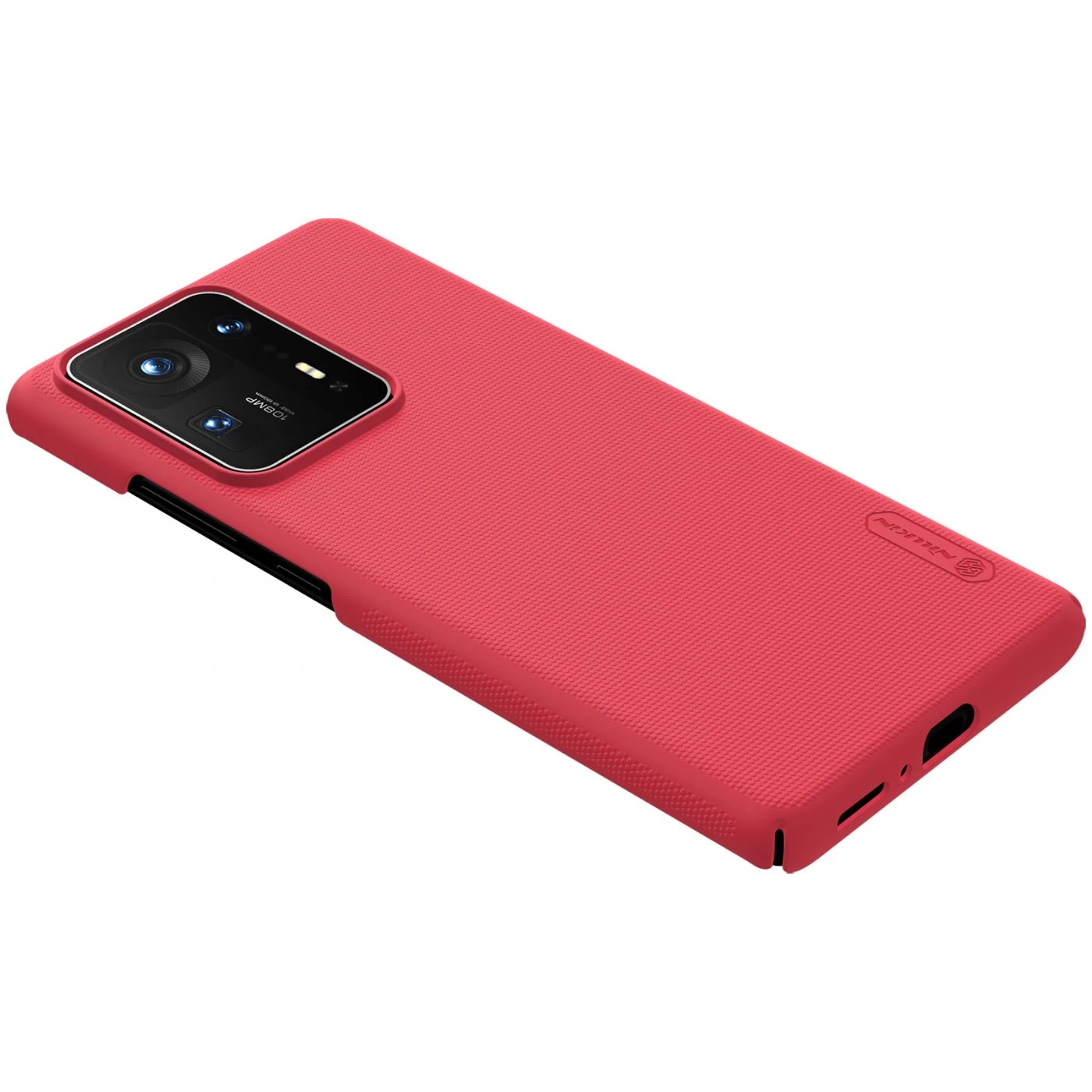 Xiaomi Mi Mix 4 skal röd Nillkin Super Frosted Shield