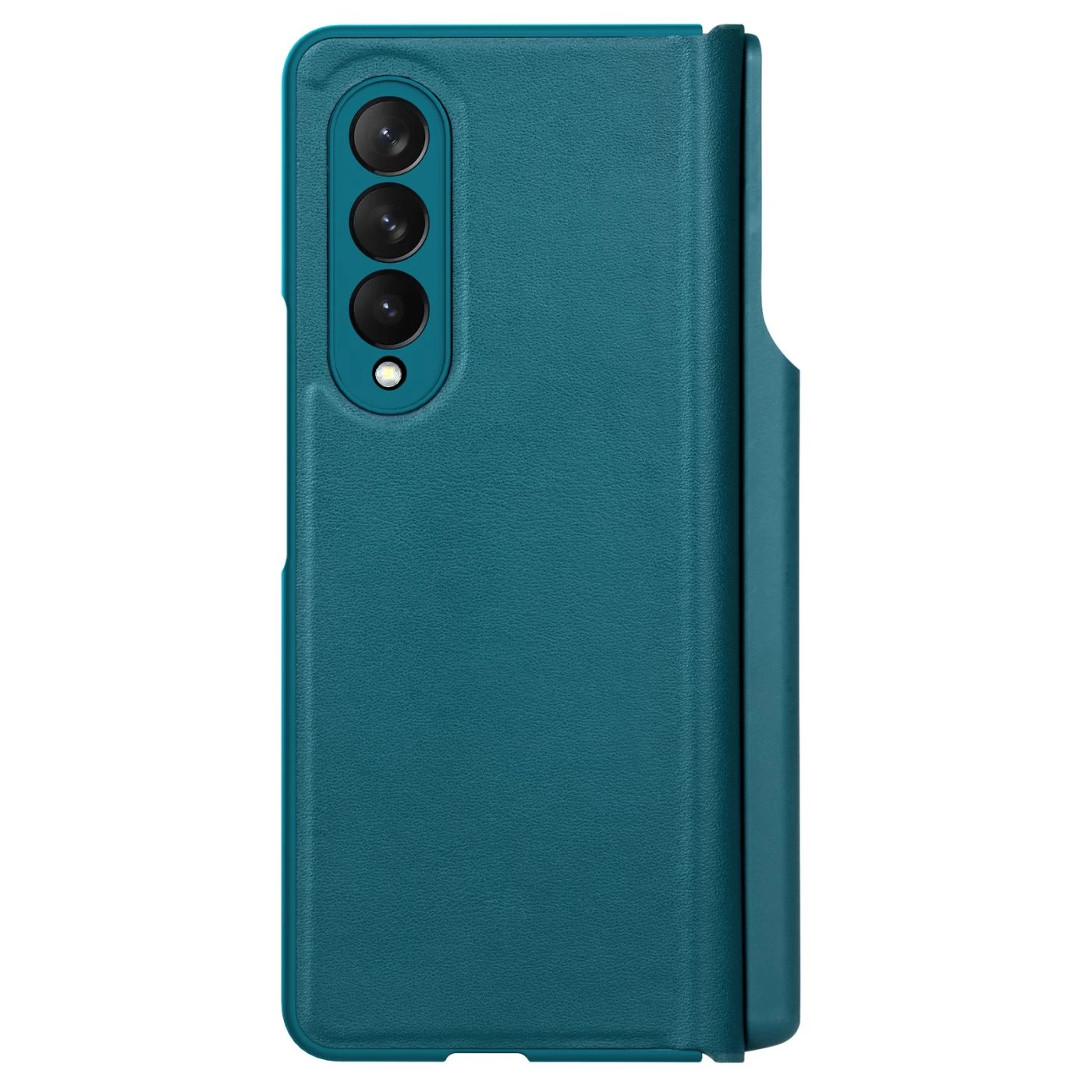Samsung Galaxy Z Fold 3 maciņš zaļš Nillkin Qin Leather (Vegan Leather) 5G