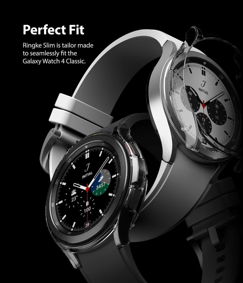 Samsung Galaxy Watch 4 band  RINGKE Slim 2-pack Classic 46mm