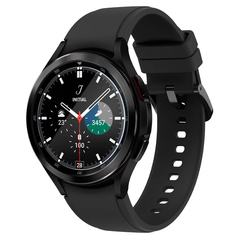 Samsung Galaxy Watch 4 защитное стекло  SPIGEN TR EZ FIT Tempered Glass Classic 42mm (2pack)