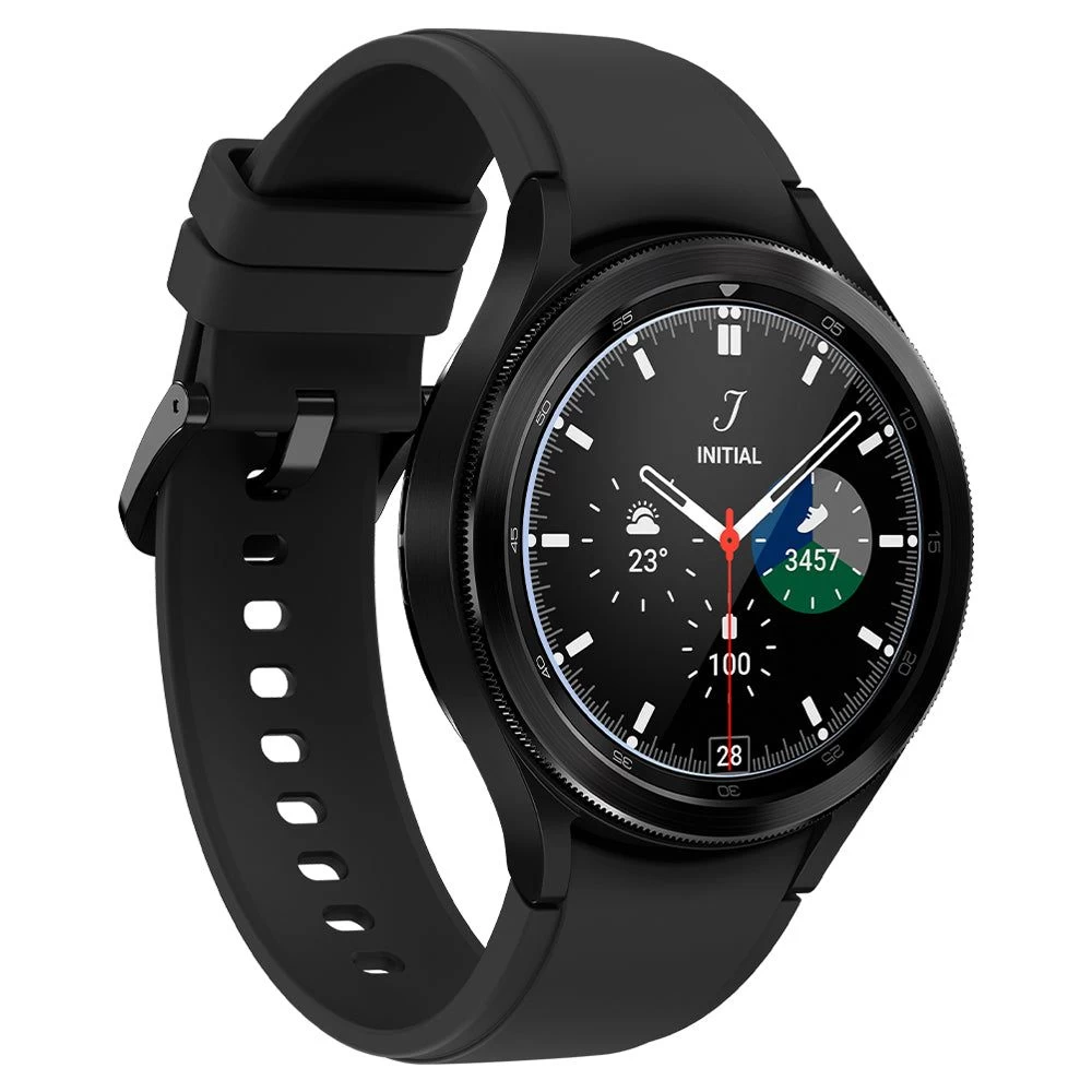 Samsung Galaxy Watch 4 защитное стекло  SPIGEN TR EZ FIT Tempered Glass Classic 42mm (2pack)