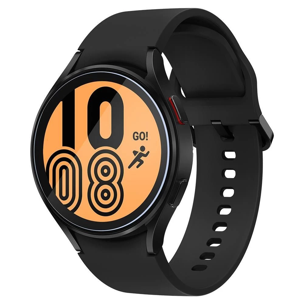 Samsung Galaxy Watch 4 защитное стекло  SPIGEN TR EZ FIT Tempered Glass 44mm (2pack)