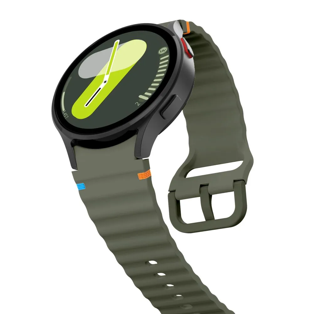 Samsung Galaxy Watch 4  zaļš TECH-PROTECT SILICONE SPORT