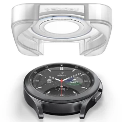 Samsung Galaxy Watch 4 aizsargstikls  SPIGEN TR EZ FIT Tempered Glass Classic 42mm (2pack)