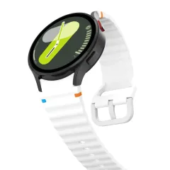 Samsung Galaxy Watch 4  balts TECH-PROTECT SILICONE SPORT