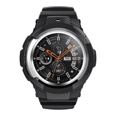 Samsung Galaxy Watch 4 telefoni ümbris must TECH-PROTECT Scout Pro Classic 46mm