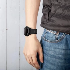 Samsung Galaxy Watch 4  melns TECH-PROTECT SoftBand 40/42/44/46mm