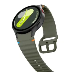 Samsung Galaxy Watch 4  zaļš TECH-PROTECT SILICONE SPORT