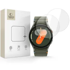 Galaxy Watch Galaxy Watch 4 защитное стекло TECH-PROTECT GLASS FIT+ 2-PACK Samsung Galaxy Watch 4 (40 MM)