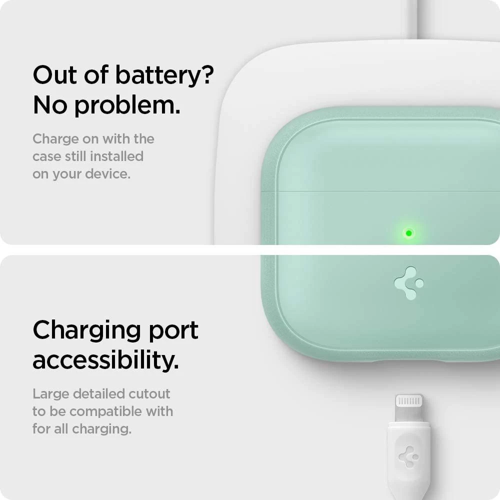Apple AirPods 3 suojakotelo  SPIGEN Silicon Fit