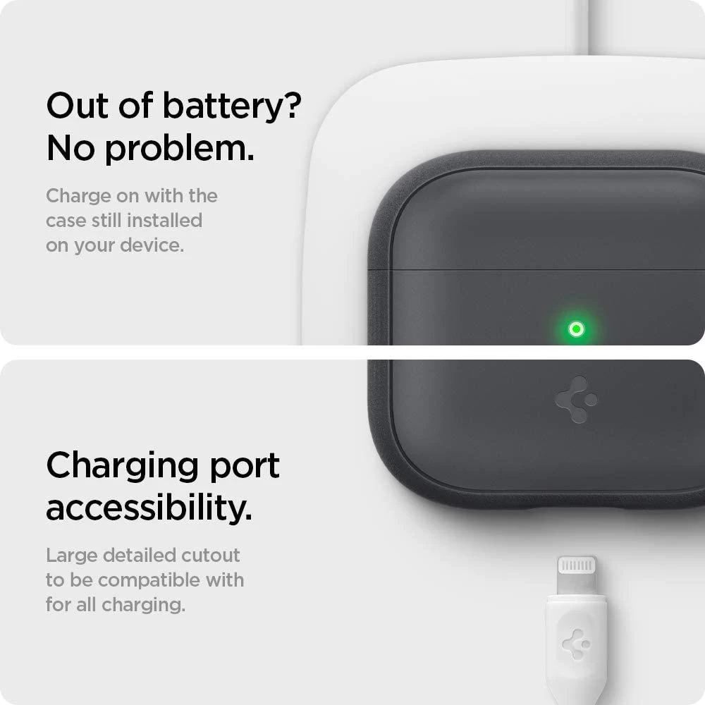 Apple AirPods 3 suojakotelo  SPIGEN Silicon Fit