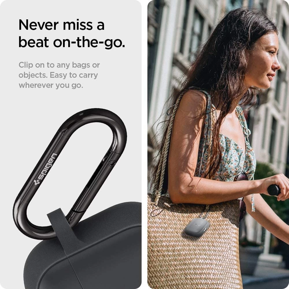 Apple AirPods 3 suojakotelo  SPIGEN Silicon Fit