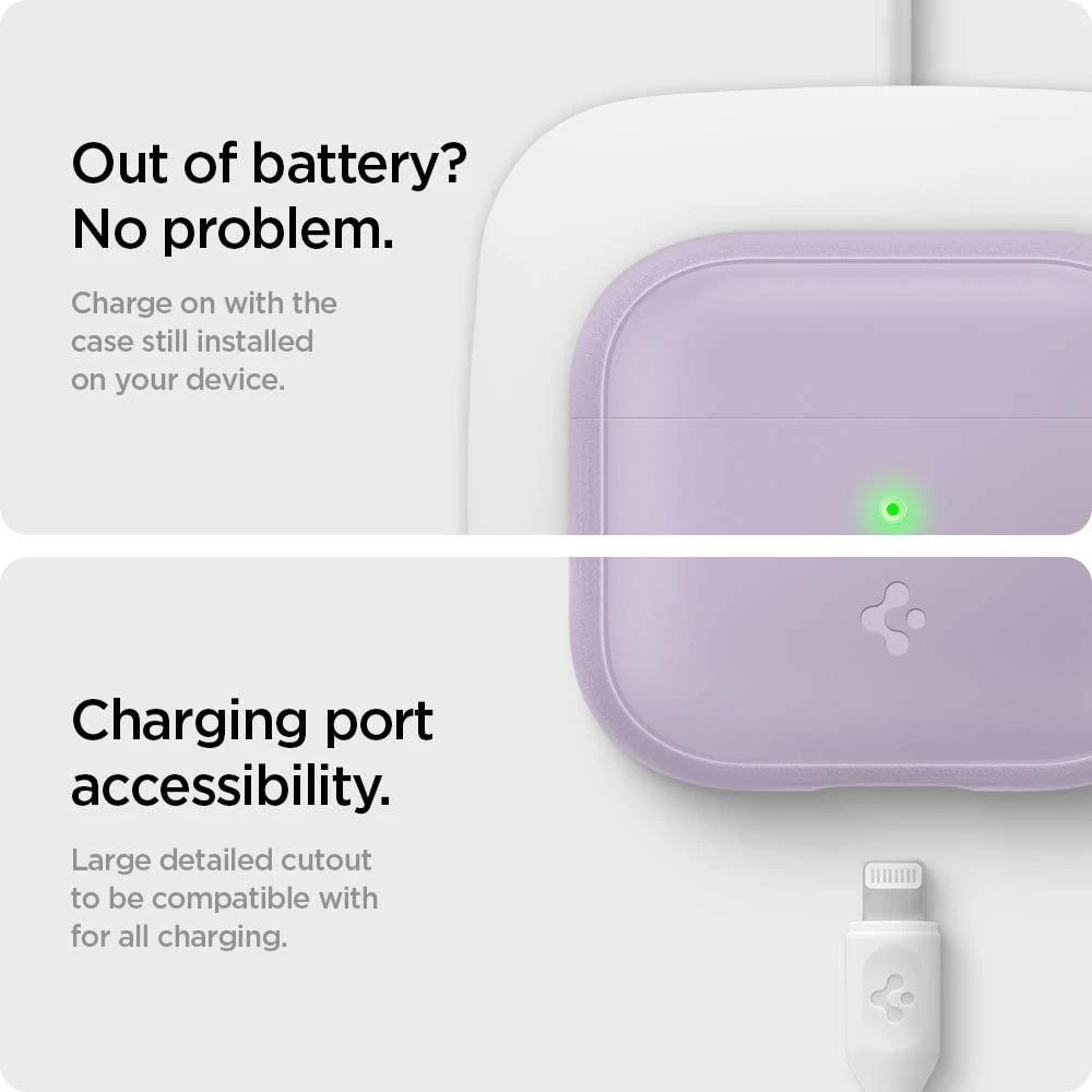 Apple AirPods 3 suojakotelo  SPIGEN Silicon Fit