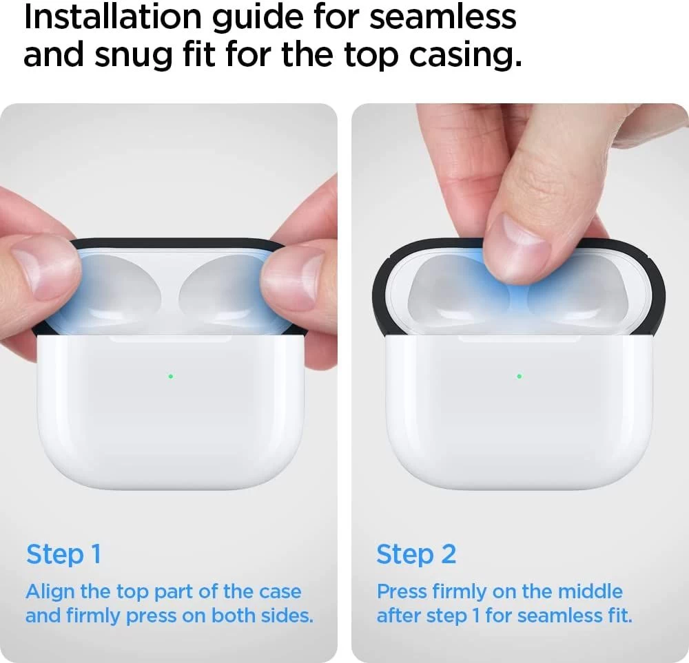 Apple AirPods 3 suojakotelo  SPIGEN Silicon Fit