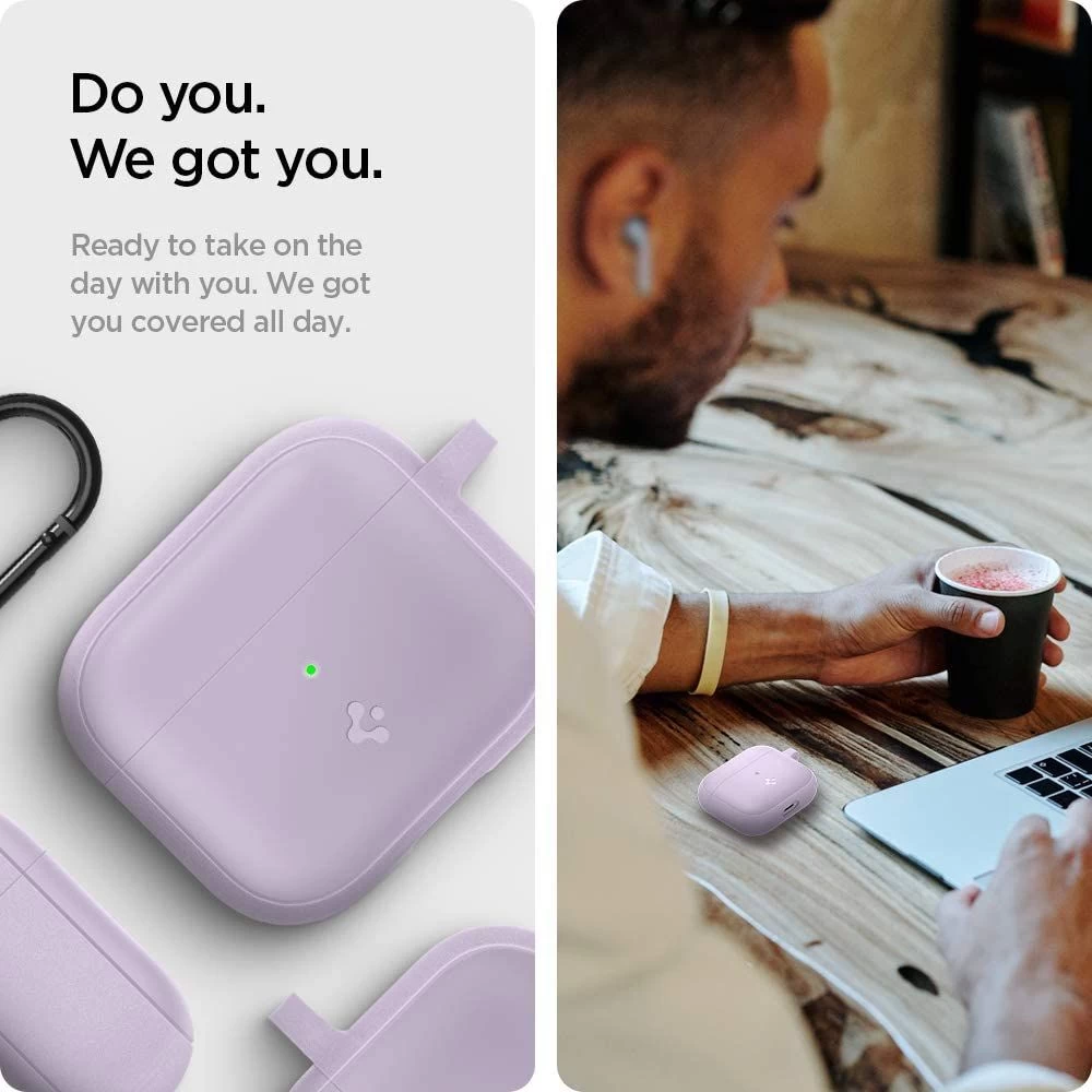 Apple AirPods 3 suojakotelo  SPIGEN Silicon Fit