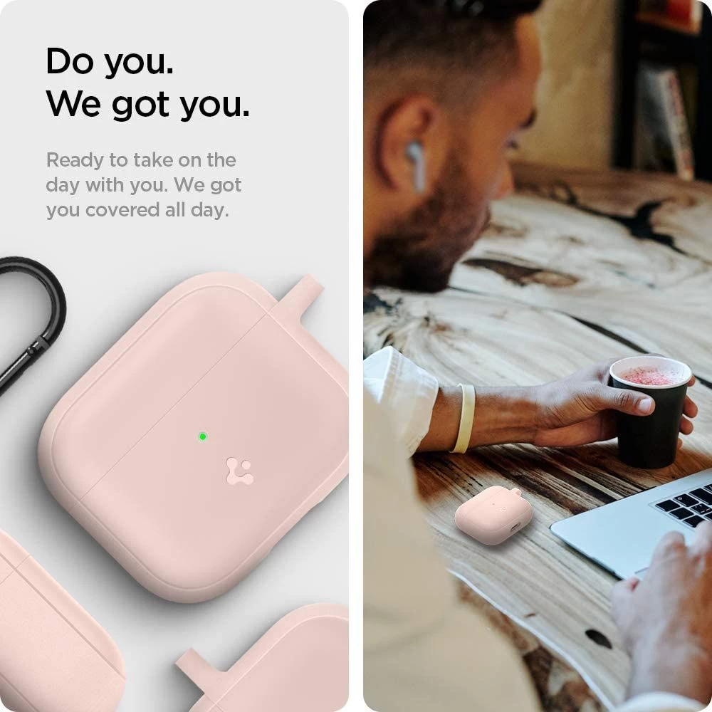 Apple AirPods 3 suojakotelo  SPIGEN Silicon Fit