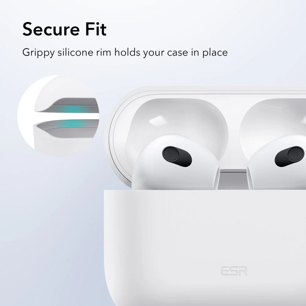 Apple AirPods 3 suojakotelo valkoinen ESR Bounce