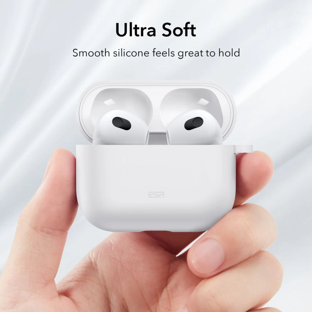 Apple AirPods 3 suojakotelo valkoinen ESR Bounce