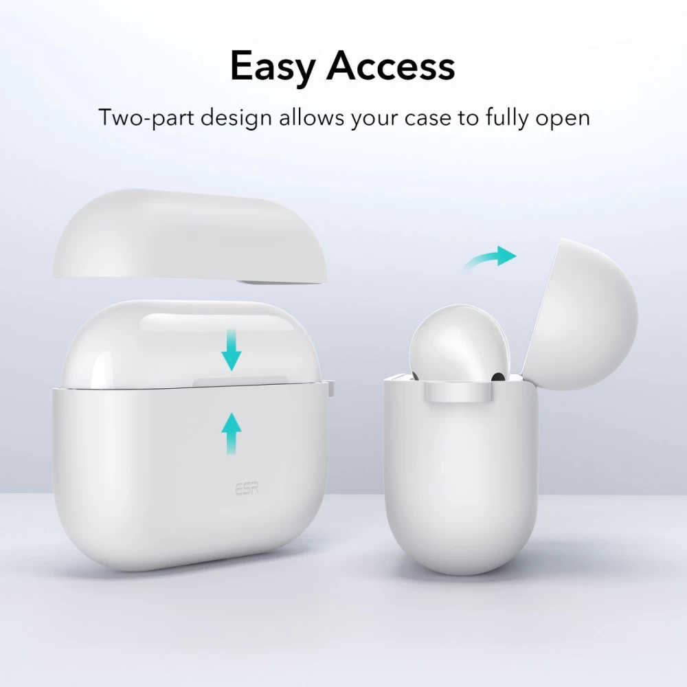 Apple AirPods 3 suojakotelo valkoinen ESR Bounce