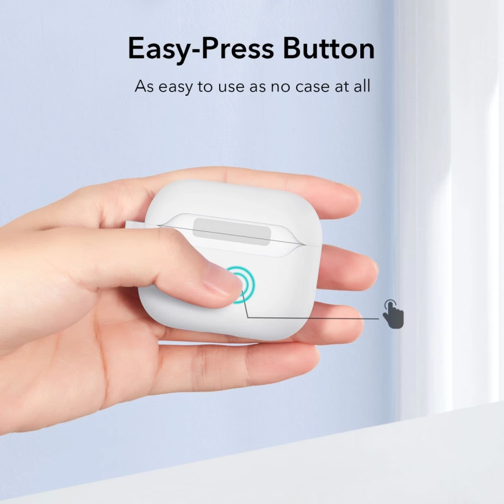 Apple AirPods 3 suojakotelo valkoinen ESR Bounce