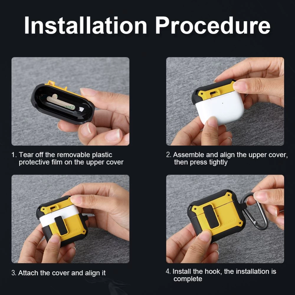 Apple AirPods 3 suojakotelo  Nillkin Bounce