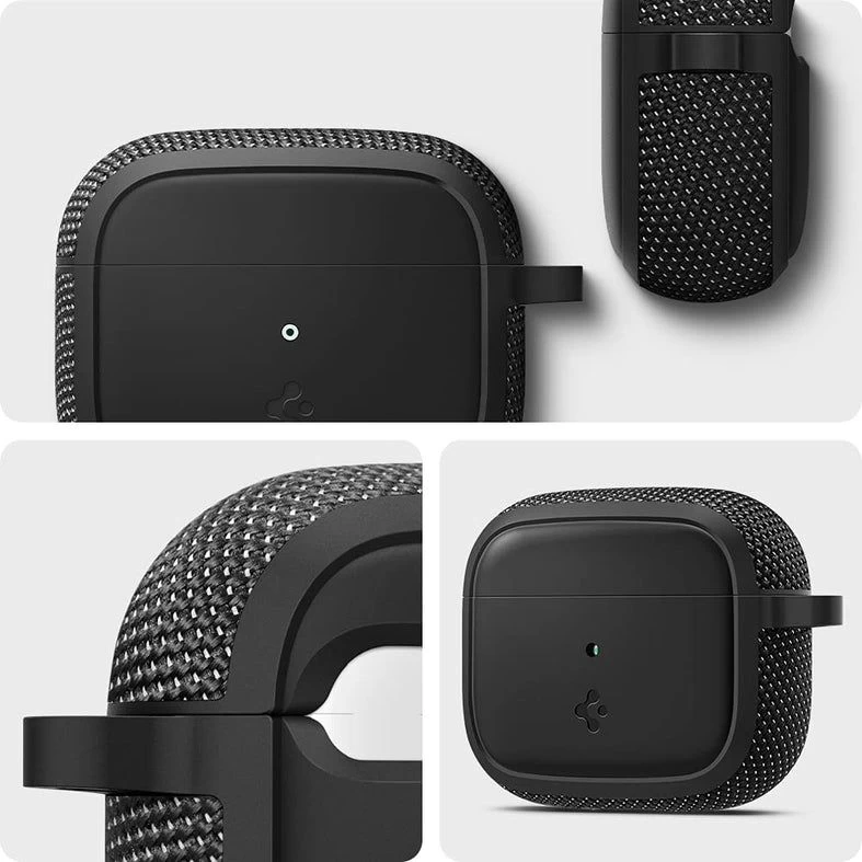 Apple AirPods 3 fodral svart SPIGEN Classic Fit  Airpods