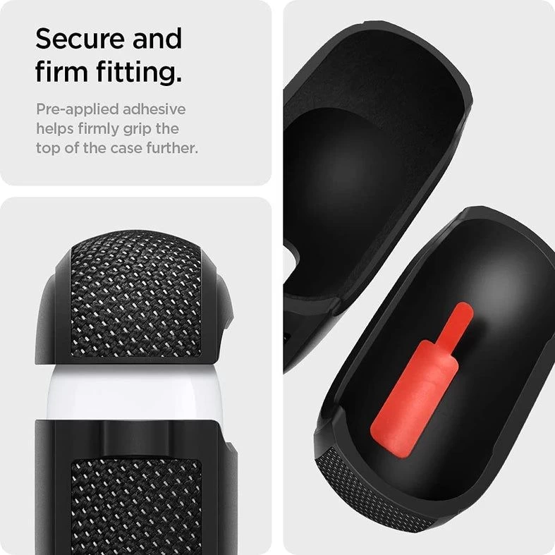 Apple AirPods 3 fodral svart SPIGEN Classic Fit  Airpods
