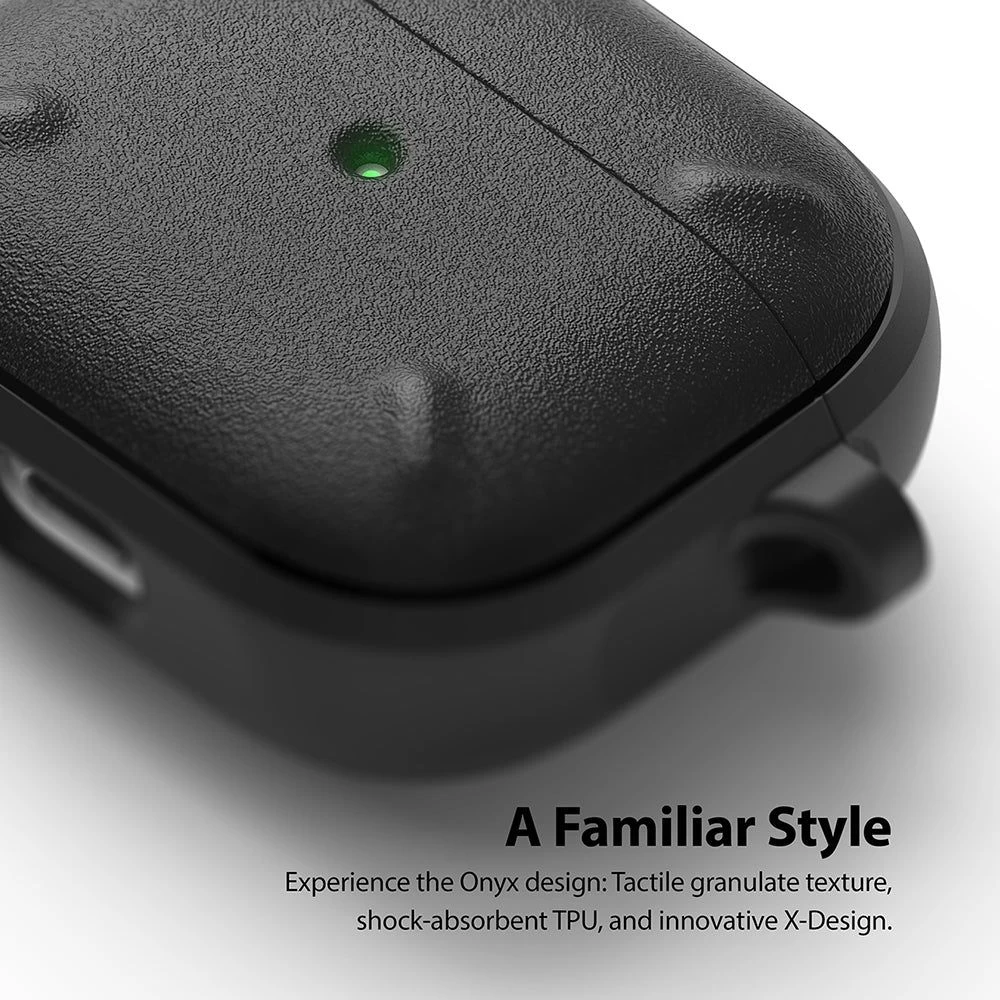 Apple AirPods 3 suojakotelo musta RINGKE Onyx Airpods