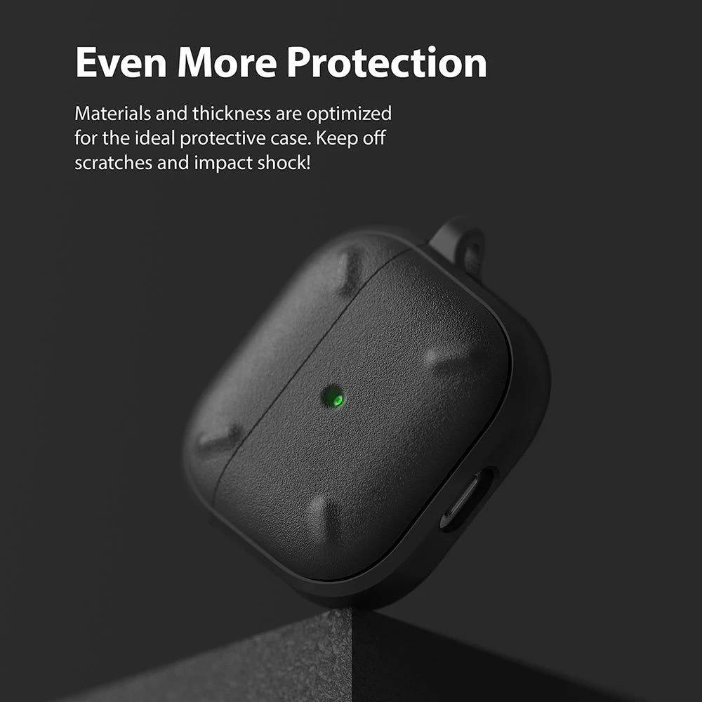 Apple AirPods 3 suojakotelo musta RINGKE Onyx Airpods
