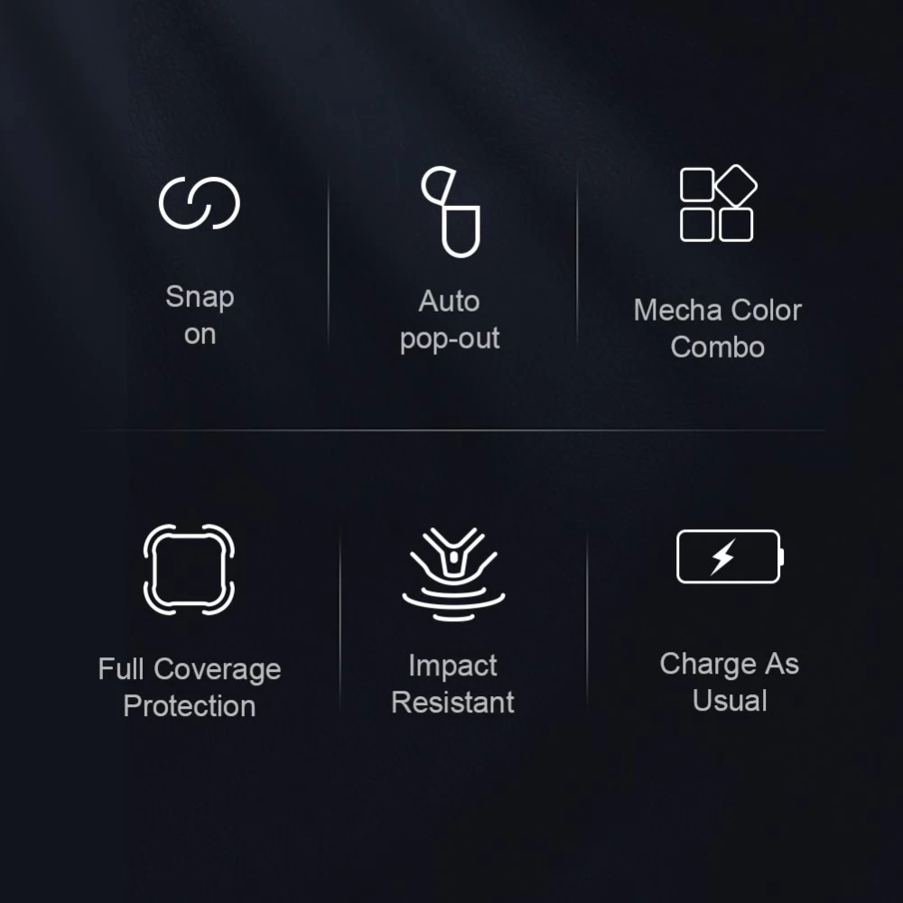Apple AirPods 3 suojakotelo musta Nillkin Bounce