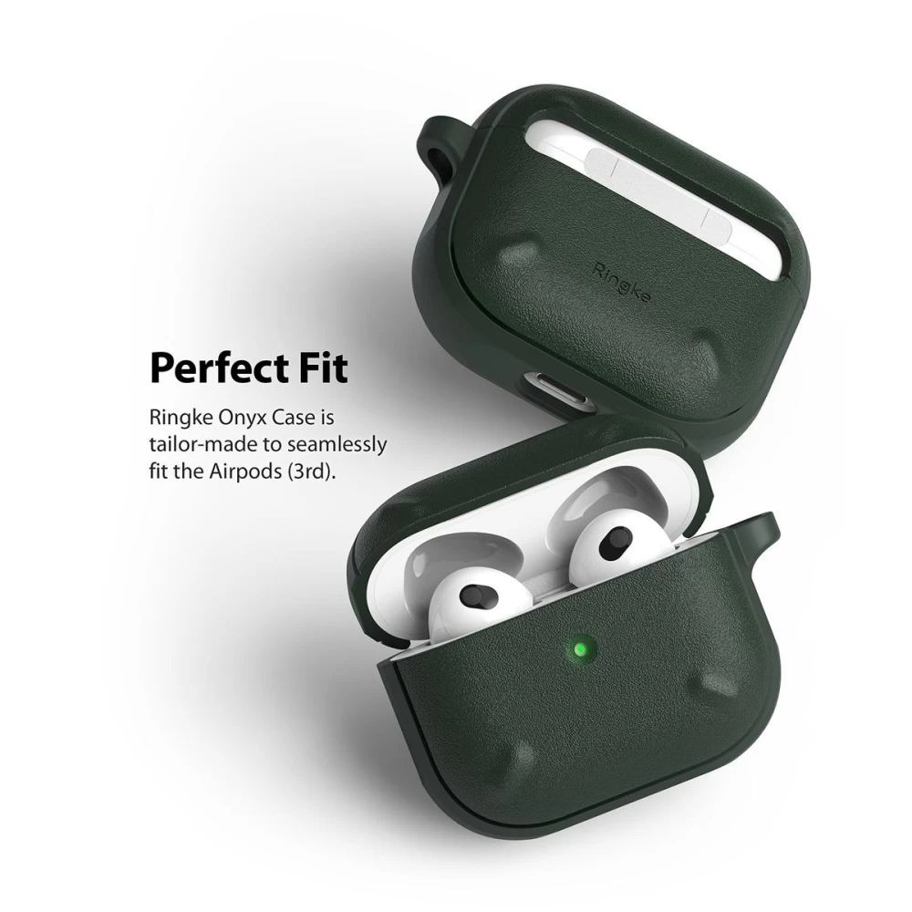 Apple AirPods 3 suojakotelo vihreä RINGKE Onyx Airpods