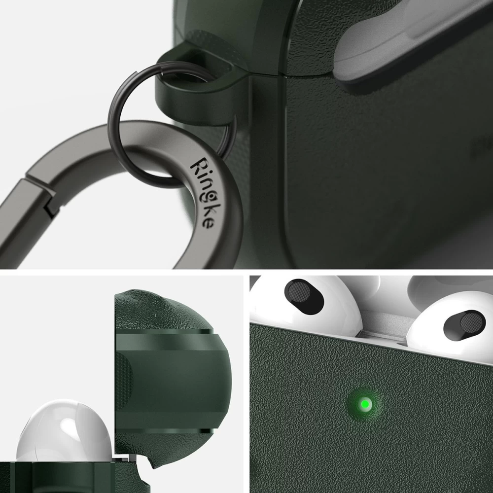 Apple AirPods 3 suojakotelo vihreä RINGKE Onyx Airpods