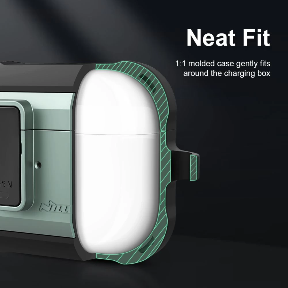 Apple AirPods 3 suojakotelo vihreä Nillkin Bounce