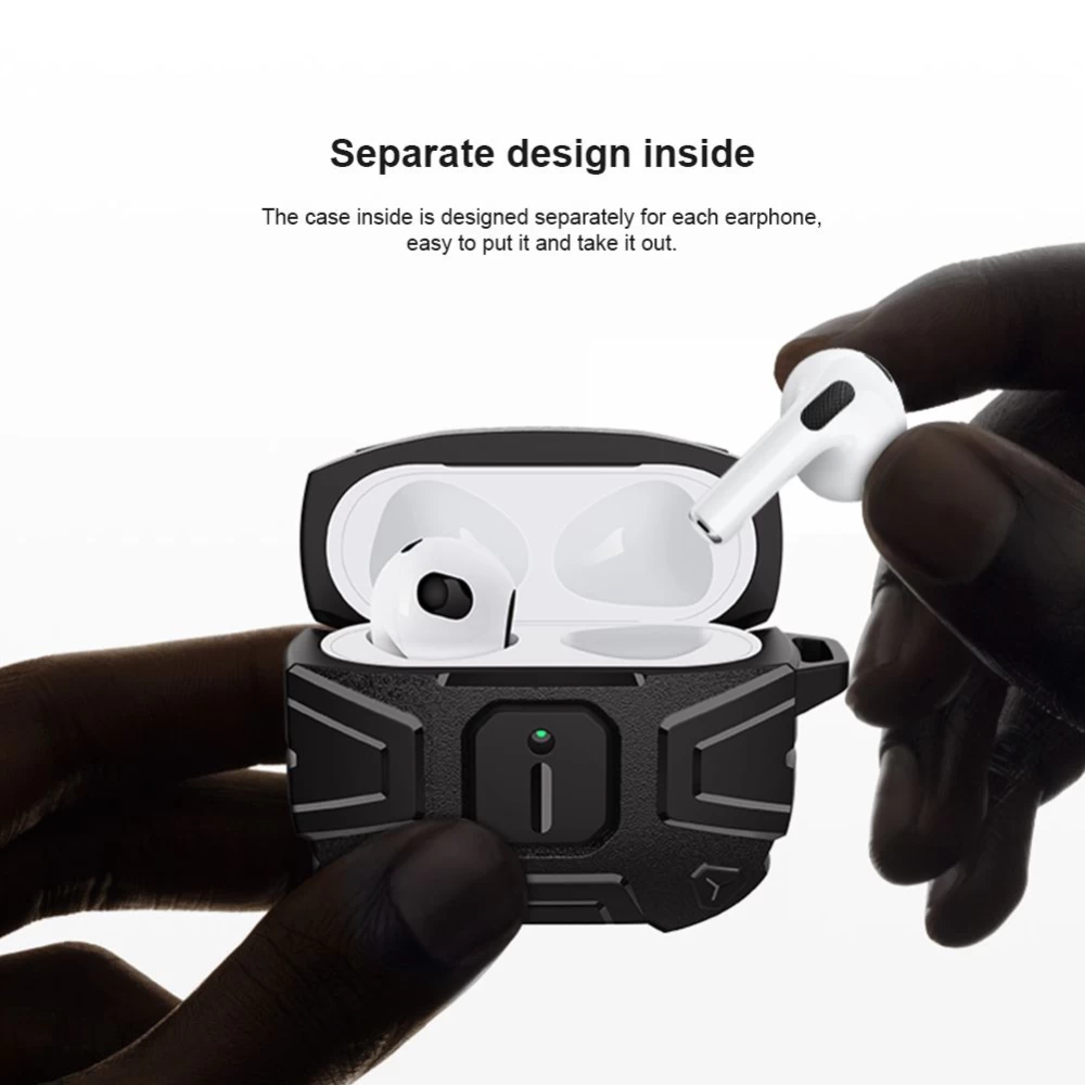 Apple AirPods 3 suojakotelo sininen Nillkin Explorer