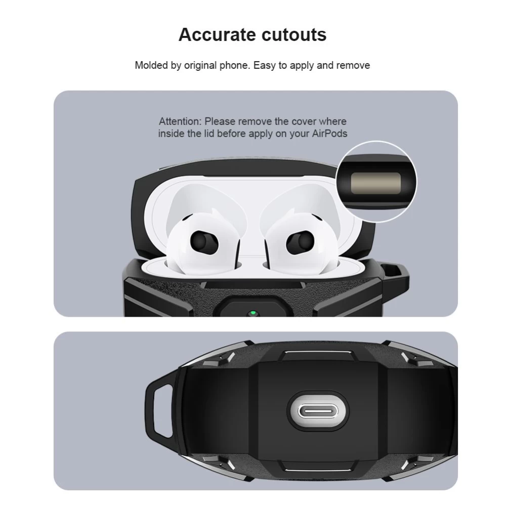 Apple AirPods 3 suojakotelo sininen Nillkin Explorer