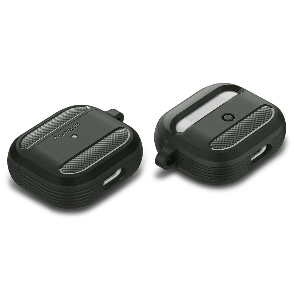Apple AirPods 3 suojakotelo vihreä SPIGEN Rugged Armor