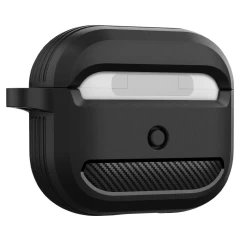Apple AirPods 3 fodral svart SPIGEN Rugged Armor 