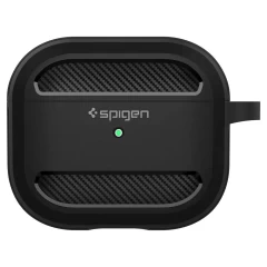 Apple AirPods 3 fodral svart SPIGEN Rugged Armor 